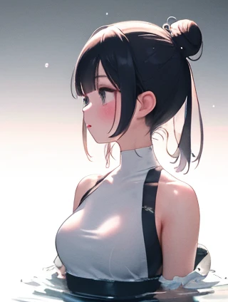 分支与稚子弄冰：冰凌与童趣的交响曲